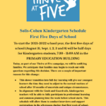 Kindergarte Schedule (1)